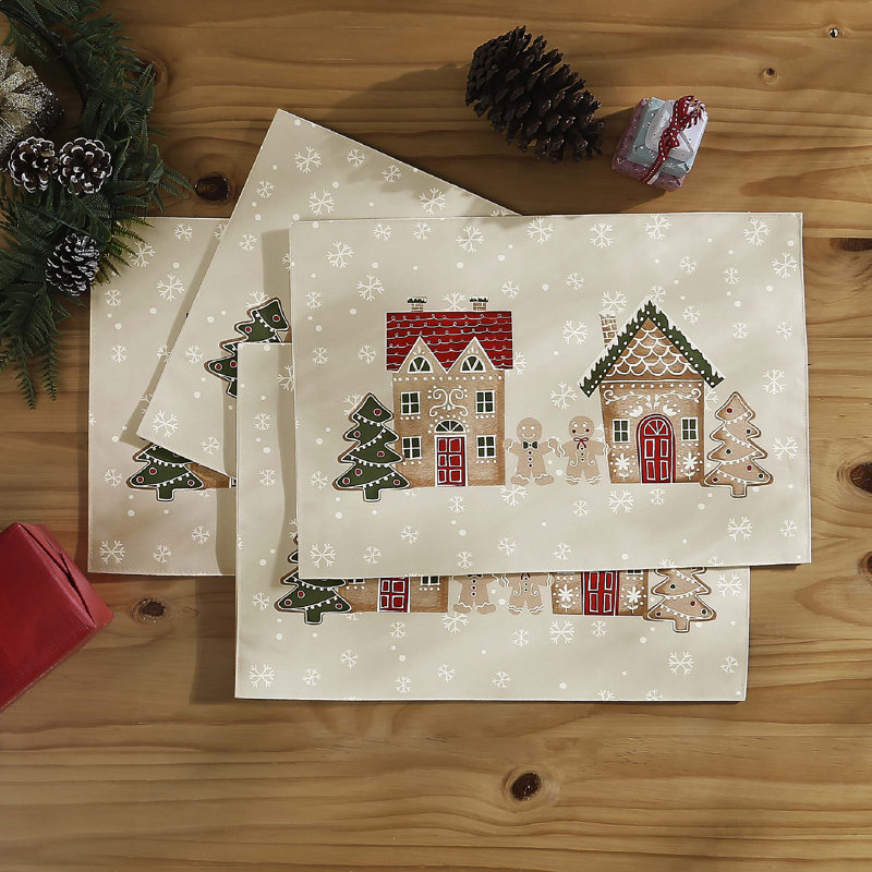 Lekeesha 4-Pack Placemat Set