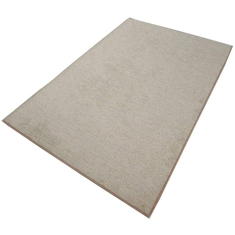 Tapis décoratif beige Furnish My Place, Rectangle 5 pi x 6 pi