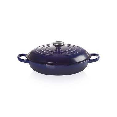 Le Creuset Olive Branch Heritage 4 qt. Indigo Rectangular Casserole