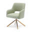 Fauteuil pivotant rembourré Breann-93705358