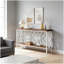 Table basse élégante, canapé de style nordique, console à 2 niveaux-553191076