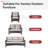 Forbell Outdoor Deep Seating Cushion Set For Patio Sofas/Chairs-76927168-76135246