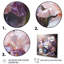 Impression romantique rose et mauve iris III - impression-2135323760-2135323775