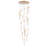 20 - Light Cluster Chandelier LED Long High Ceiling Pendant for Stairs