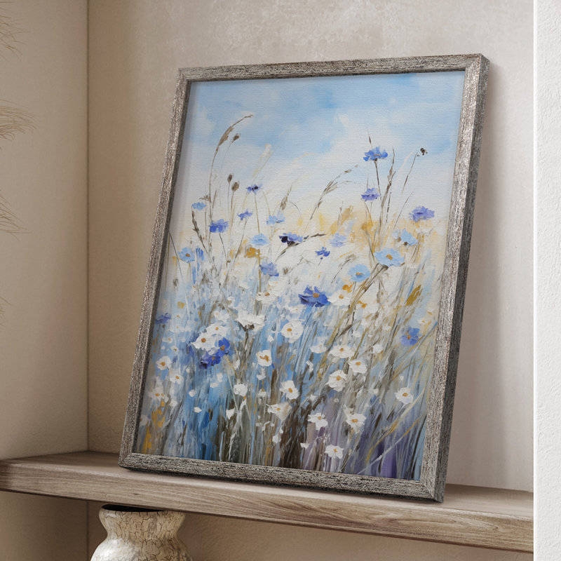 Impression encadrée FLORAL Series XXIX - bois massif, H 30 po x l 24 po