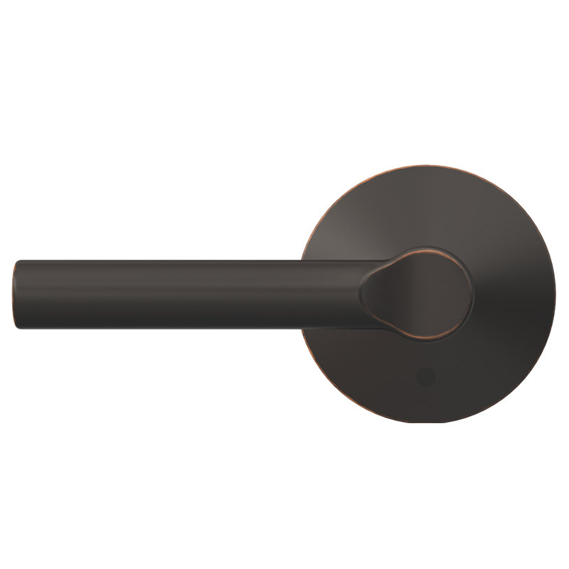 Custom Broadway Non-Turning Lever with Kinsler Trim, Aged Bronze