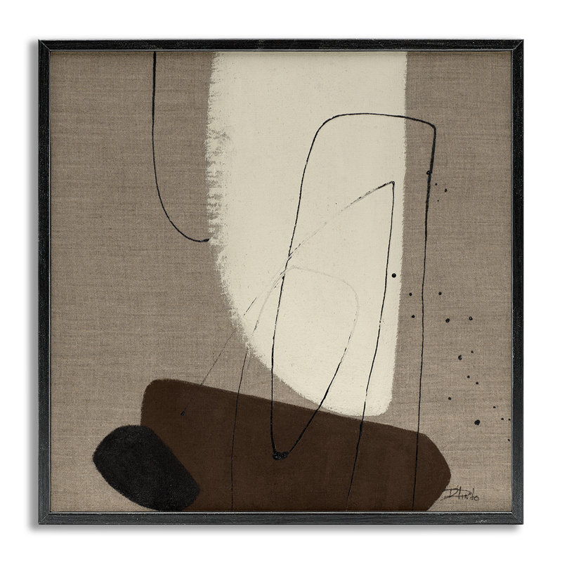 Formes oblongues naturelles, estampe numérique de Patricia Pinto, Estampe numérique Farmhouse, H 24 po x l 24 po