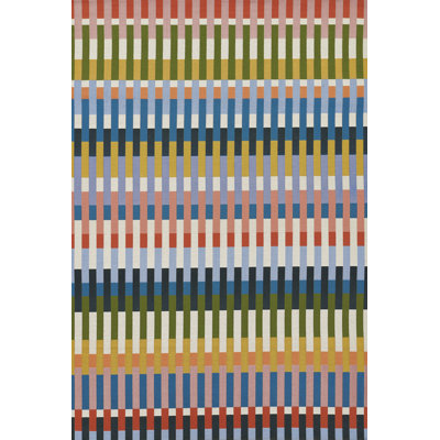 Icon Striped Indoor Outdoor Multi Rug
