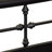Edmund Open-Frame Metal Headboard with Center Panel-758127989-758127988