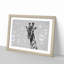 Giraffe Through the Bubbles - Picture Frame Graphic Art Print-55608448-55608451