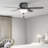 Hunter 52 inch Newsome Low Profile Ceiling Fan with LED Light Kit and Pull Chain-86753886