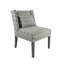 Fauteuil de chambre en polyester Hulings