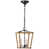 Aged Iron/Natural Rattan selected