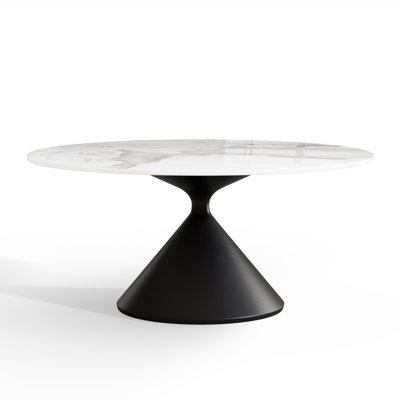 Durkin 35.5'' Single Sintered Stone Coffee Table