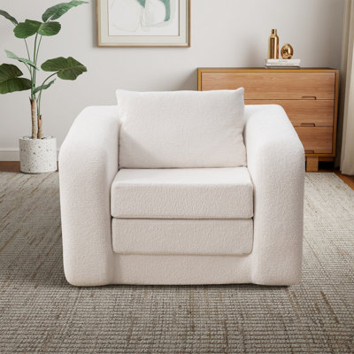 40.1" Convertible Single Sofa Bed-no Assembly Required