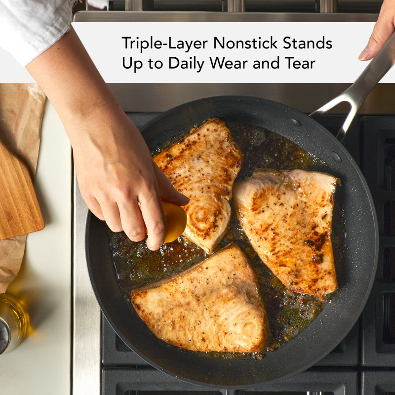 KitchenAid Hard-Anodized Induction Nonstick Cookware Set, 11-Piece