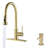 ESHOO Pull Down Kitchen Faucet with Soap Dispenser-70114401
