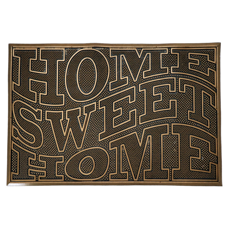 Driggers Non-Slip Indoor / Outdoor Doormat, Rectangle 40 x 70cm