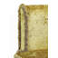 Tabouret de coiffeuse doré capitonné