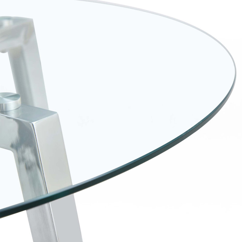 Table de salle à manger en verre (table seulement)