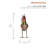 Animals Weather Resistant Metal Garden Statue-567302024