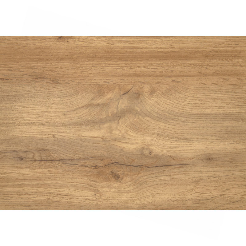 Mobilier de chambre rustique en bois à motif chevron de très grand lit à finition naturelle 1pc, California King