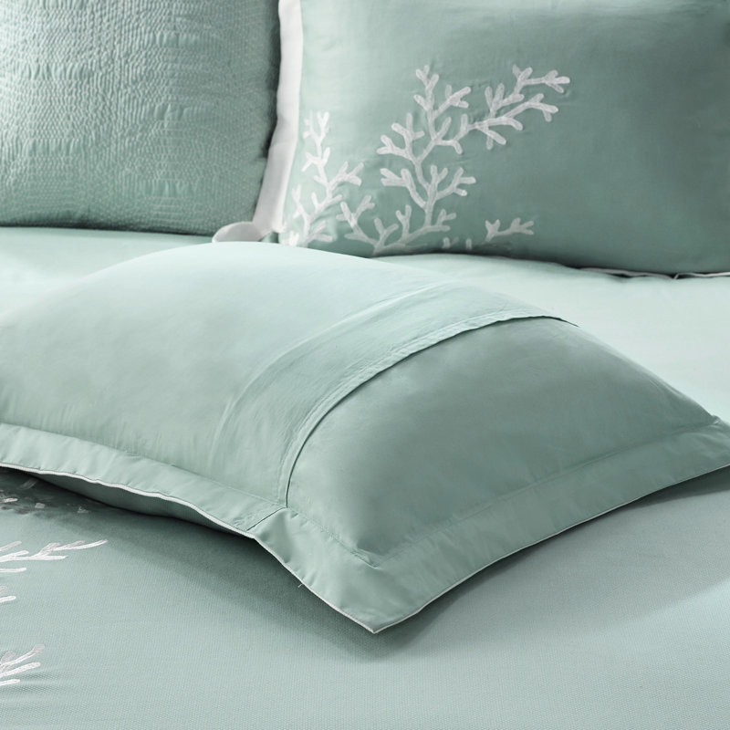 Édredon surdimensionné simple en coton avec housse euro, Édredon simple + 3 pièces supplémentaires