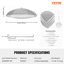Round Stainless Steel Spark Screen-799731876