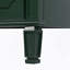 Ensemble de meuble-lavabo 60 po avec lavabo double 60 po, 2 armoires avec porte et 2 tiroirs, vert-1318323006