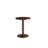 Walnut Round Wooden Side Table-1829690625