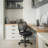 color Mid-Back Armless Mesh Padded Swivel Task Office Chair-1310091137