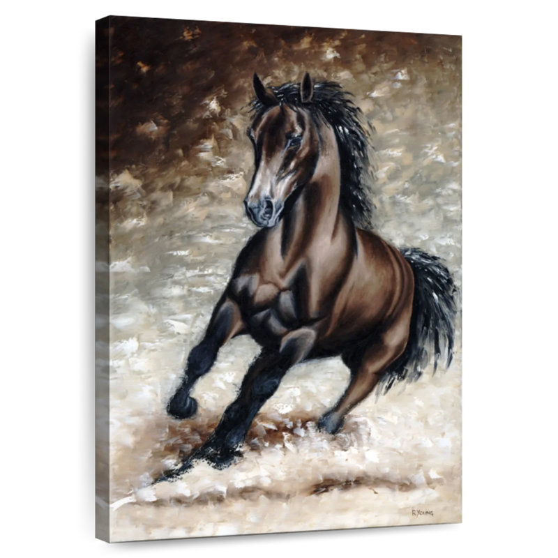 Brampt Frisky Arabian, 51" H x 34" W
