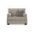 Mélange de polyester brun taupe sélectionné
