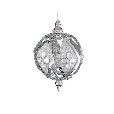 8.125'' Metal Finial Ornament