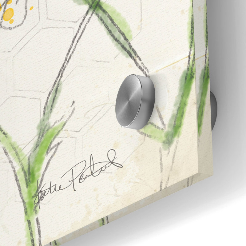 «You Shine 2 Bee Inspired» par Katie pertiet, art mural en verre acrylique, H 24 po x l 24 po x P 0,2 po