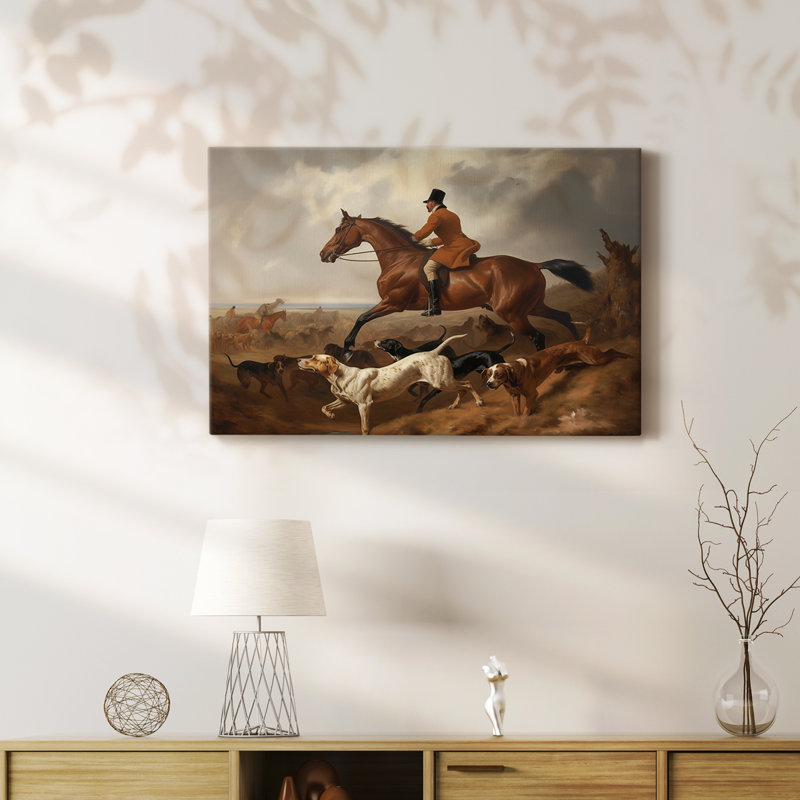 Animaux, paysage, série CD XXVII, H 32 po x l 48 po