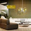 Luminaire suspendu convertible 4 lumières Cassadee
