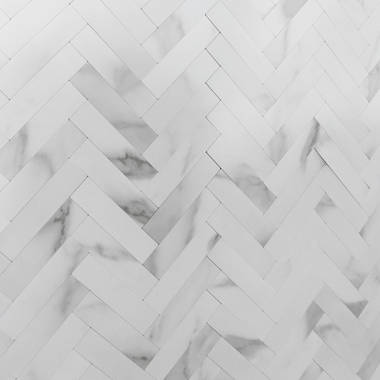 Bond Tile Easy Luxe Herringbone Calacatta 10.31 in. x 10.31 in. SPC Peel and Stick Tile (0.73 Sq. Ft. / Sheet) Bond Tile Easy Luxe Herringbone Calacatta 10.31 in. x 10.31 in. SPC Peel and Stick Tile (0.73 Sq. Ft. / Sheet)