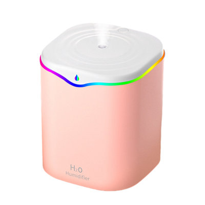 Home humidifier USB Humidifier With Colored Light Quiet Cool Mist Humidifier For Bedroom And Office Plants Easy To Clean