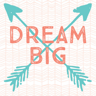 Dream Big 11 - Wrapped Canvas Print