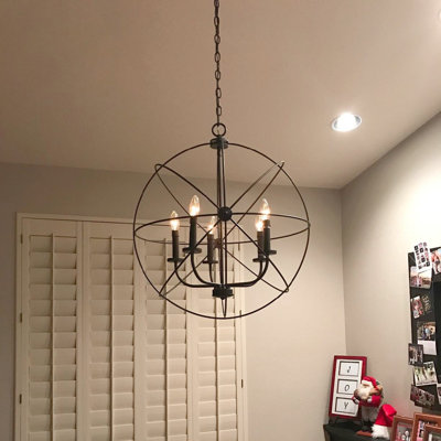 Aarno 5 - Light Dimmable Sphere Chandelier