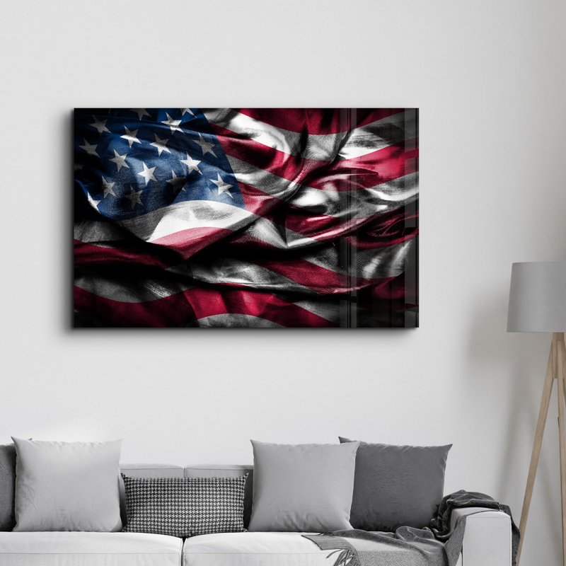Élégante peinture murale en verre trempé de 13,8 po x 21,7 po | 100% verre trempé, épaisseur: 0,16 pouce | Imprimé UV pour des couleurs éclatantes | Parfait pour la décoration intérieure, le salon et les espaces de bureau