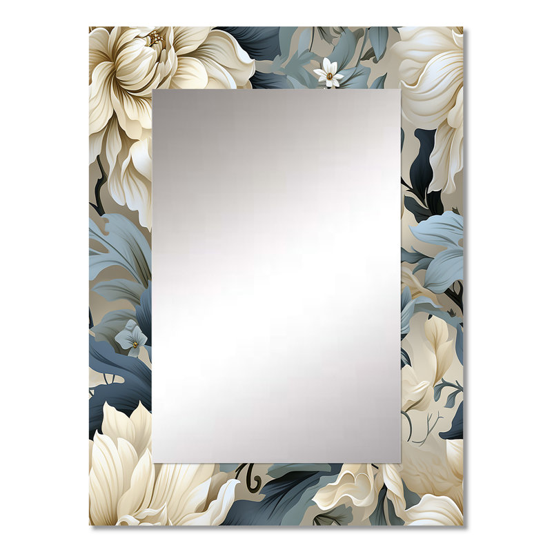 Srita Urban Victorian Chic Victorian Motif - Miroir décoratif floral, 32 po x 24 po