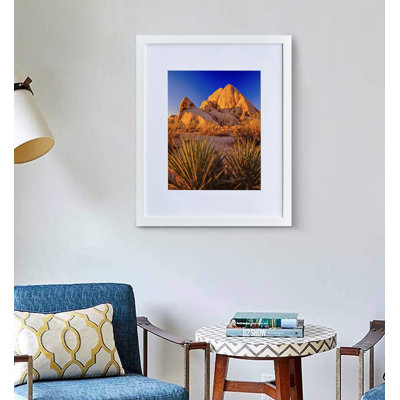 Modern MDF Picture Frame White 16 x 20 inches Wall Mount Display, Pack of 2