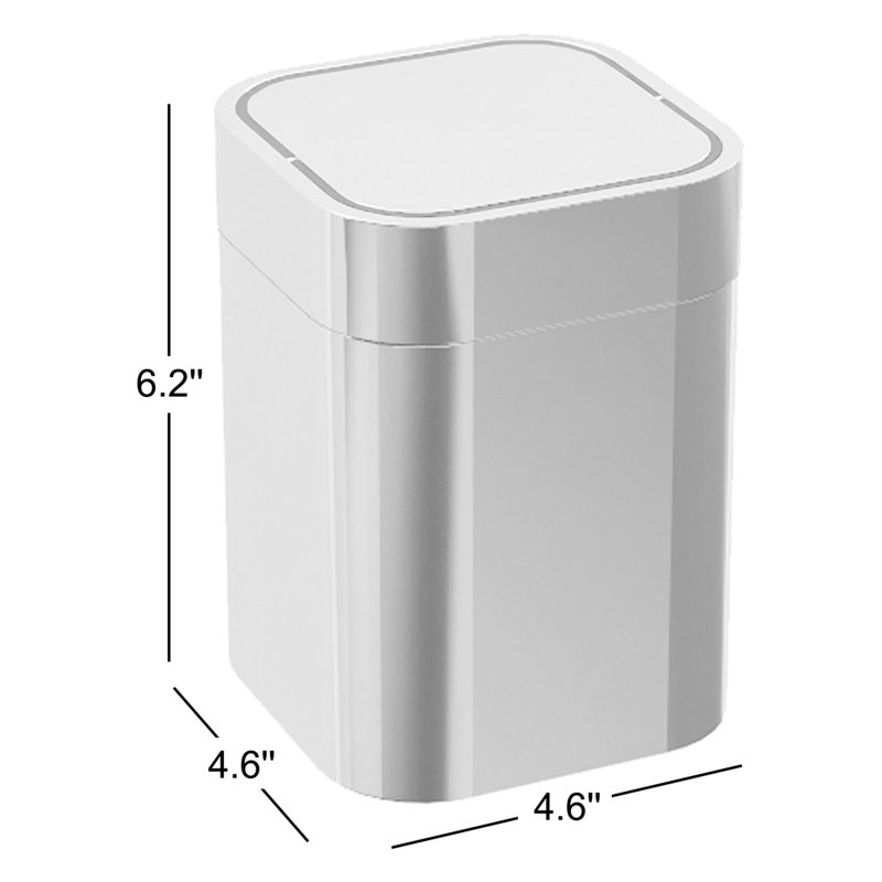 Saon 0.5 Gallons Steel Waste Bin