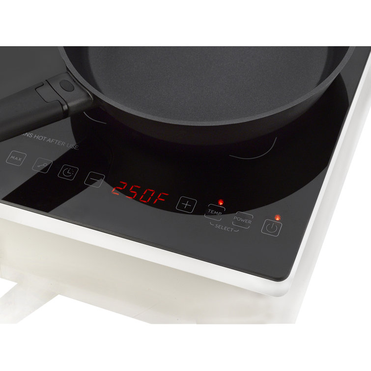 Weceleh Portable Double Dual Induction Cooktop 2 Burner, Two
