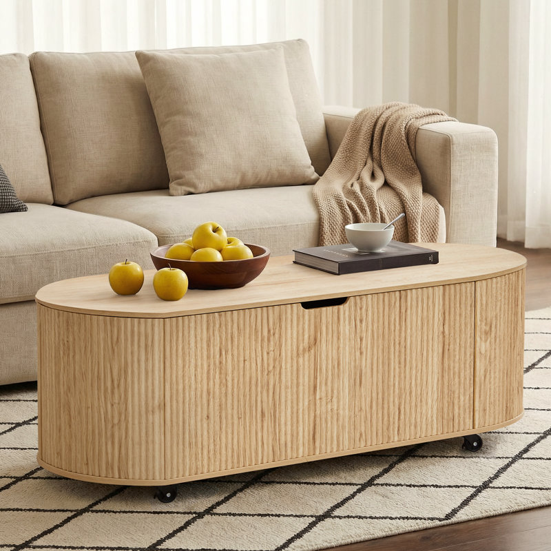 Wooden  Storage Trunk For Bedroom,Living Room,Entryway, Natural