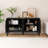 59.80 Inch Wood Sideboard With Adjustable Shelves-116484527