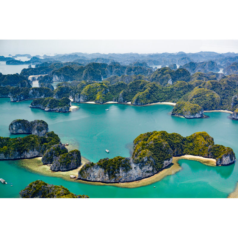 Islands Of Ha Long Bay, Vietnam by MarcelStrelow - Wrapped Canvas Print, 81cm H x 122cm W x 3.8cm D