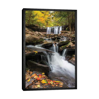 Oneida Falls, Ricketts Glen State Park, Pennsylvania by Jeff Foott - Painting on Canvas